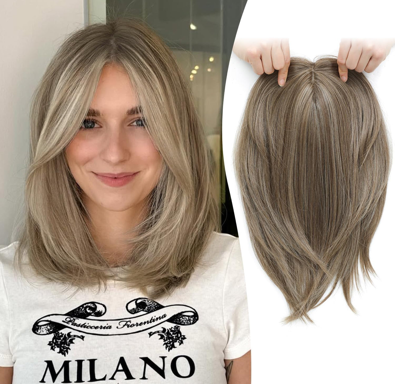 TOPPER ASH BLONDE