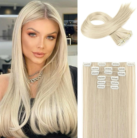 EXTENSIONES DE CLIP LACIAS Color - Platinum Blonde